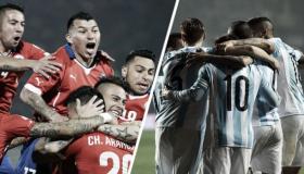 ضربات ترجيح تشيلي والأرجنتين بهزيمة المنتخب الأرجنتيني بنتيجة ساحقة بالفيديو